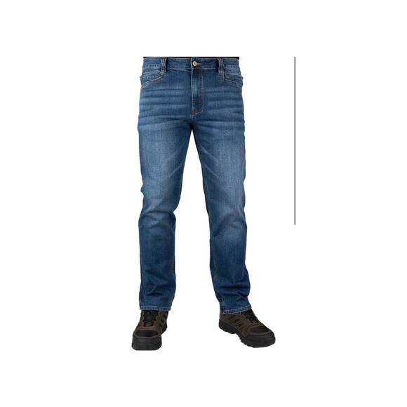 New! LAPG Terrain Flex Denim Jeans Mens 40 X 30 Straight Fit Men’s Jeans NWT - Picture 1 of 16